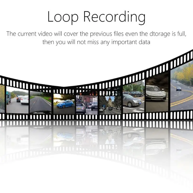 Anytek 9,66 inchA7 FHD1080P 16G Автомобильный видеорегистратор Камера с двумя объективами ADAS Starlight видеорегистратор ночного видения быстрая карта скорость чтения сенсорный экран