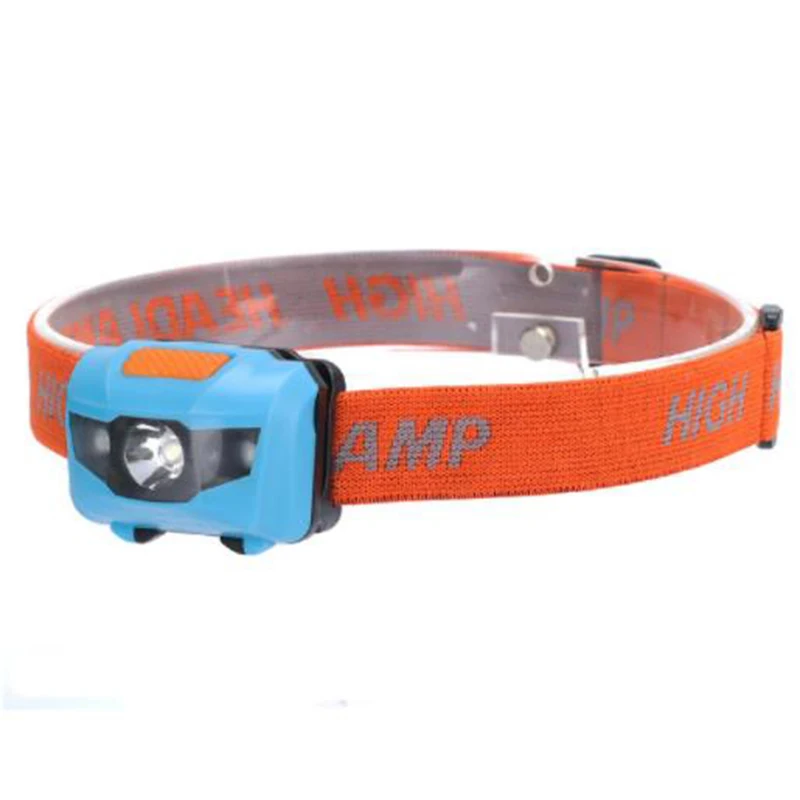 

4 Mode Headlamp Lightweight IPX4 Waterproof LED Head Light Camping Mini Head Lamp AAA Battery for Traveling