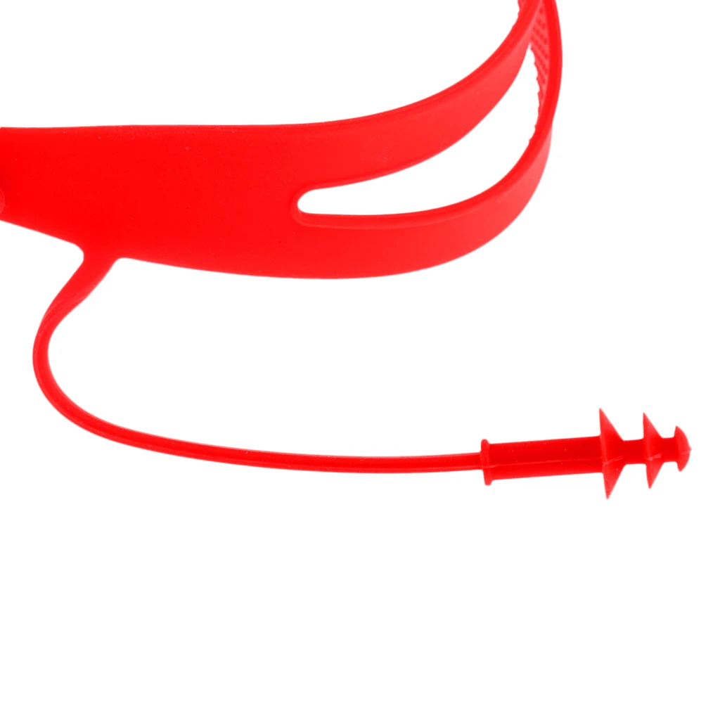 Men Women UV Protection Silicone Strap  Anti Fog Swimming Goggles Glasses with Storage Case & Ear Plugs 