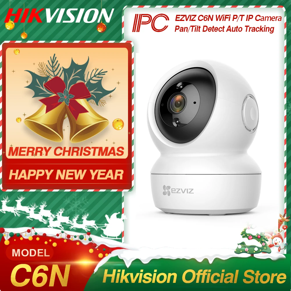 EZVIZ C6N IP Камера 1080P панорамирования/наклона купольная умный ИК обнаружения движения автоматическое слежение
