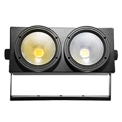 led par COB Светодиодный светильник par 2x100 Вт теплый/холодный белый COB par настенный светильник dmx с эффектом стробоскопа светодиодный светильник для сцены - Цвет: led par COB