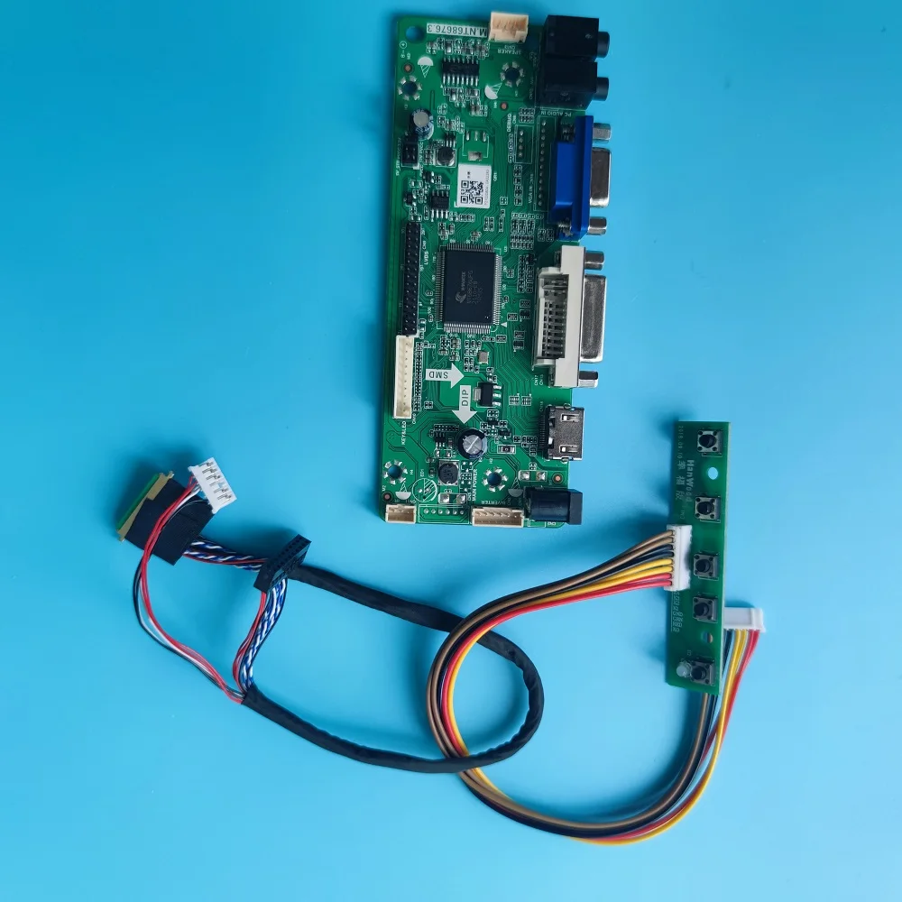 Комплект для светодиодной подсветки LCD x панель контроллера монитор VGA