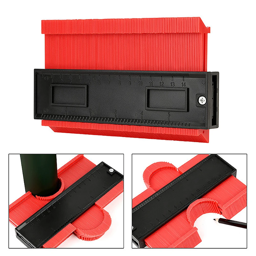 Profile Contour Gauge Template Contours Gauge Arc Ruler Gauge Contour Profile Scale Template Carpentry Tools Tiling Laminate