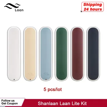 

5 Pcs/Lot Shanlaan Laan Lite Vape Kit With 320Mah Build In Battery 1.4Ml Capacity 7.4W All-In-One Smoking Cartridge E Cigarette