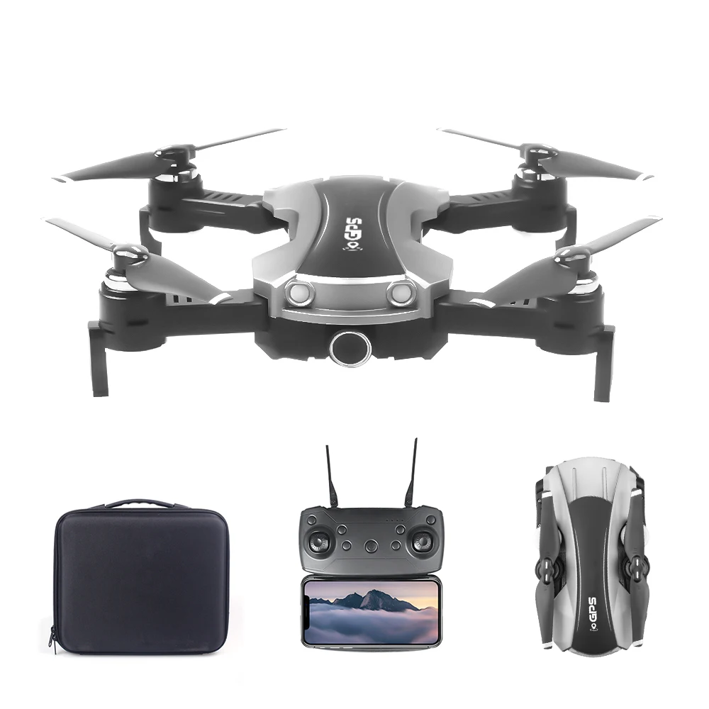 65G gps Радиоуправляемый Дрон с камерой 2K 5G Wifi FPV складной Радиоуправляемый квадрокоптер следуем за мной высота удержания Дрон