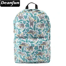Deanfun рюкзак женский ленивый 3D печать рюкзак Водонепроницаемый ноутбук сумка школьные сумки для девочек-подростков 80049