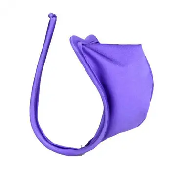 

3pcs Sexy Men Spandex C-string Thong Invisible Underwear Panty Purple