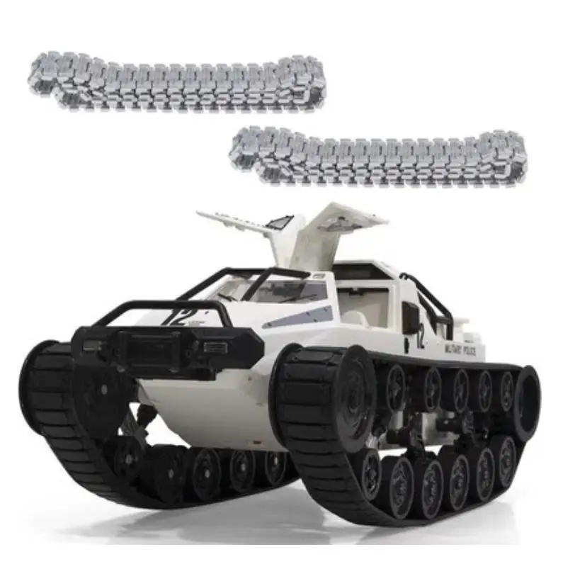 EV2 light super tank double flow box full scale control tracked vehicle1/12 4WD Simulation High-speed Drift Tank Off-road Model