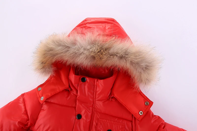IYEAL/комплект зимней одежды для мальчиков; теплая парка; пальто с капюшоном; комбинезоны; зимняя одежда; комплект одежды для детей