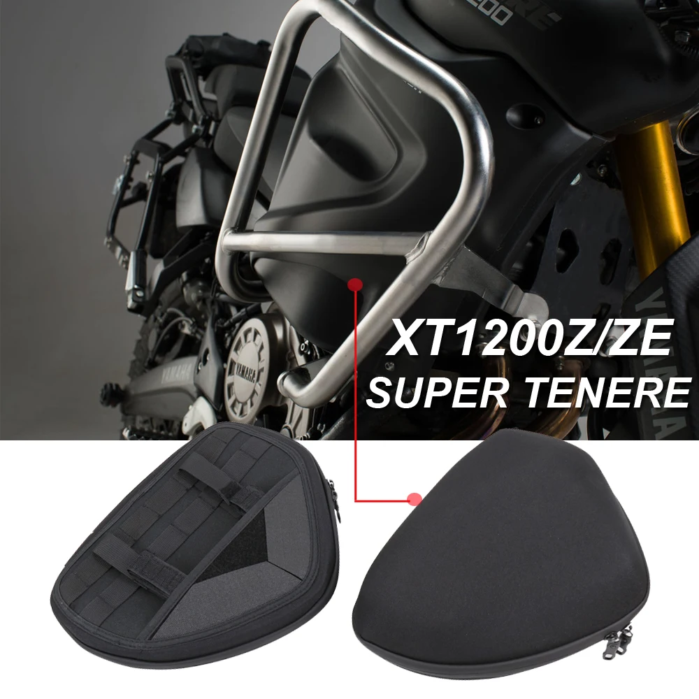 2010-2020 Xt 1200 Z Ze Crash Bar Borse Moto Impermeabile Strumento Di Riparazione Borsa Di Posizionamento Per Yamaha Xt1200Z/Ze Super Tenere 2019-