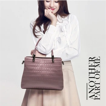 

Shoulder Messenger Bag Fashion Crocodile Tote Bag Women Leather Tote Evening Dress