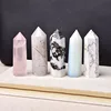 36 Color Natural Stones Crystal Point Wand Amethyst Rose Quartz Healing Stone Energy Ore Mineral Crafts Home Decoration 1PC 5
