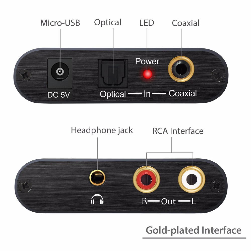3.5 мм цифро аналоговый аудио конвертер с USB кабель Toslink оптический к L/R RCA converter