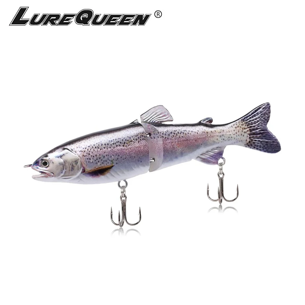 Рыболовная приманка 13 см/18 см Мульти соединенная Swimbait воблеры жесткая рыболовные
