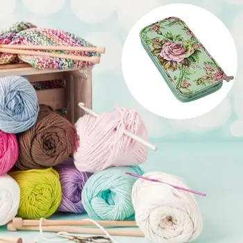 

69Pcs DIY Knitting Crochet Hook Set with Ergonomic Handles for Extreme Comfort Smooth Knitting Needles