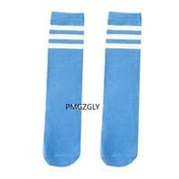 Children's Socks autumn girls middle tube pile stockings candy color classic college style football stockings half high tube 5