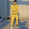 Alex Plein Teddy Bear Printing Men Sets Track Tracksuit Sports Jogging Hommen Men Fashion Clothing Streetwear Funny Cartoon New 4