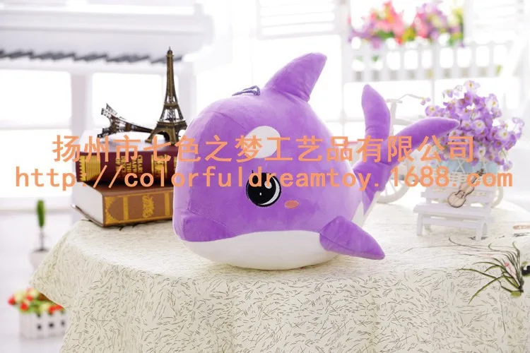 Горячая Хрустальный КИТ креативный мультфильм плюшевая игрушка кукла-обработка настраиваемый логотип рекрут агенты