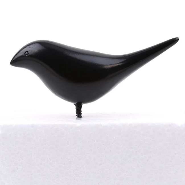 Black Вешалка для шляп, пальто, 3D держатель для одежды, сумка в форме птицы, настенные крючки, украшение дома, смола, дерево, стеллаж для хранения, дверь спальни после - Цвет: Black