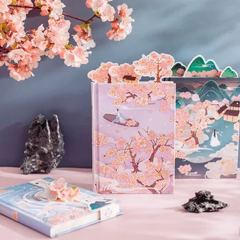

School Writing Book Vintage Chinese Pattern Notebook for Hand Account Journal Sketchbook Office Weekly Planner Agenda 2020
