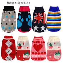 Stricken Design Wasserdicht Pet Hunde Halten Warme Kleidung Weiche Baumwolle Jack Welpen Hunde Kleidung Haustier Tragen(China)