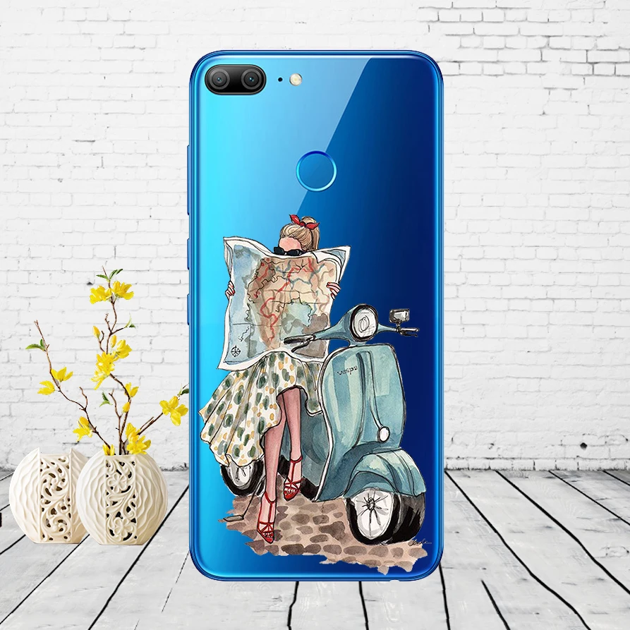 I29 5,6" huawei Honor 9 Lite чехол Мягкий Силиконовый ТПУ чехол для huawei Honor 9 Lite задняя часть корпуса Honor 9 Lite чехол - Цвет: I29