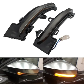 

Dynamic Indicator LED Turn Signal Light For Skoda Octavia Mk3 A7 5E 2013 2014 2015 2016 2017 2018 2019 Side Rearview Mirror