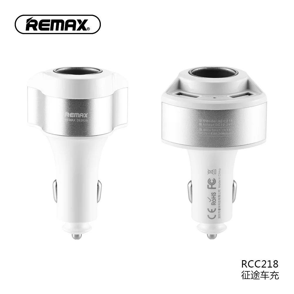 

Remax/REMAX Journey Rcc218 Double USB 2.4 a Smart Output Car Mounted Charger