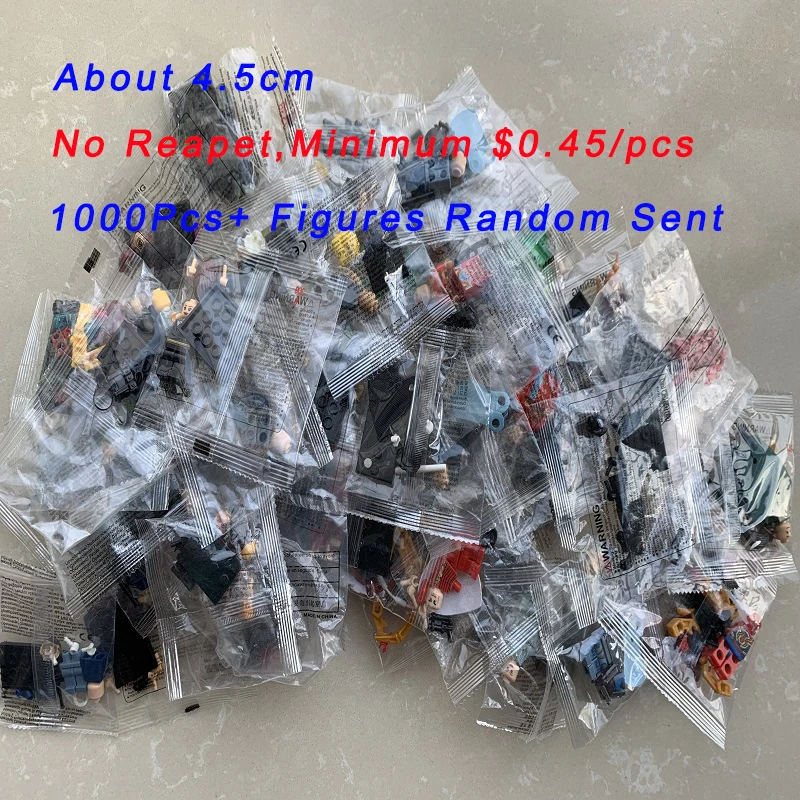 20/50/100Pcs Random Wholesale Figures Flea Market Building Blocks Bricks Party Gifts Toys For Children | Игрушки и хобби