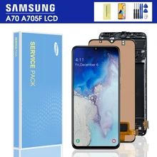 

3A+ 100% Tested 6.7" LCD Display For Samsung Galaxy A70 LCD A705 A705F SM-A705MN Display Touch Screen Digitizer Assembly