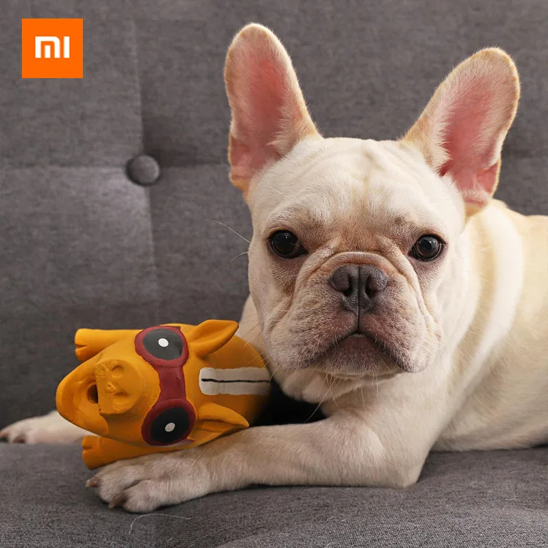 Xiaomi Mijia Youpin пищащая игрушка для животных веселое вокальное веселое взаимодействие без деформации гладкая поверхность легко моется