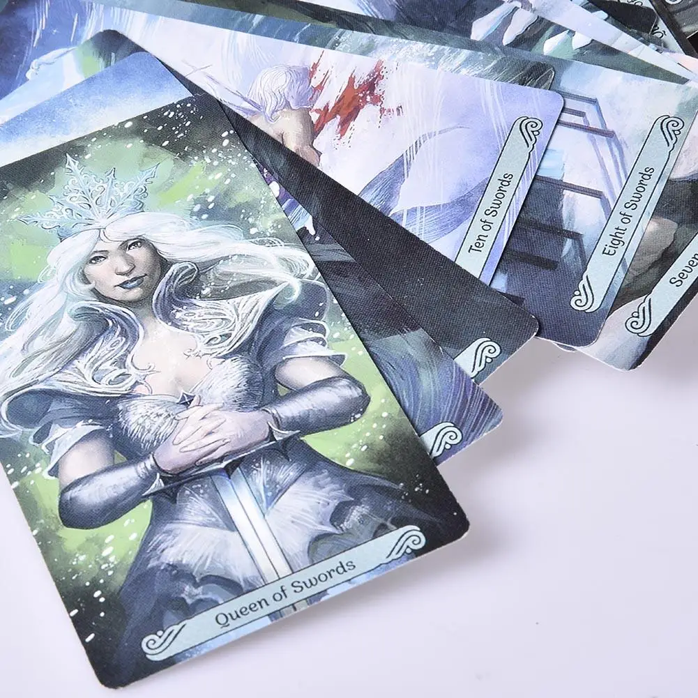 78 Pcs English Mermaid Tarot Cards Deck Table Board Games Card For Family Party Playing Card Entertainment Gift 78 Pcs English Mermaid Tarot Cards Deck Table Board Games Card For Family Party Playing Card Entertainment Gift