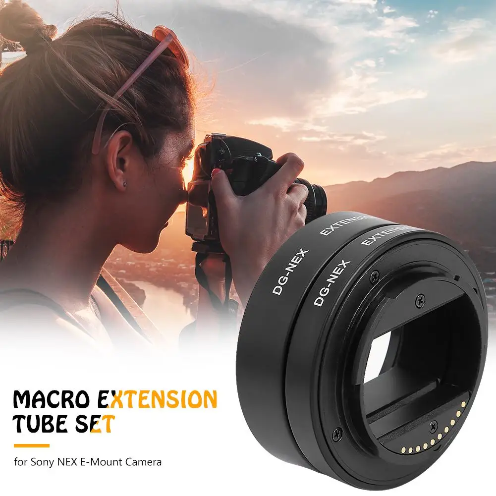 Металлический удлинитель для камеры Sony NEX профессиональный макрообъектив с
