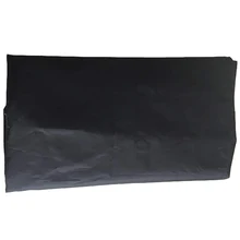 Открытый сад езда чехол для газонокосилки, Водонепроницаемый сверхмощный газонный трактор крышка с сумкой для хранения, черный, L(182X111X116