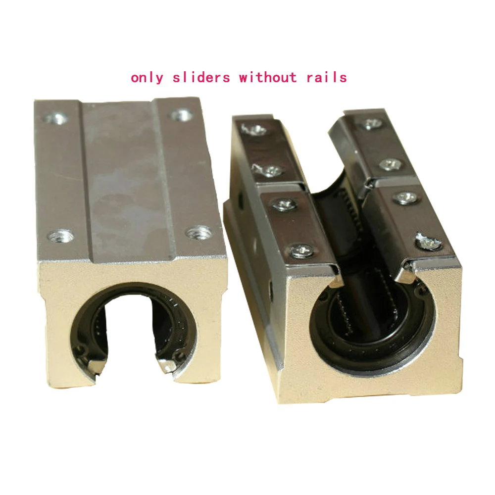 

SBR extended open box type linear bearing unit slider SBR10/12/16/20/25/30/35/40/50-L-UU