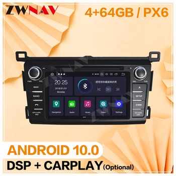 

Wireless Carplay 2013 2014 2015 For Toyota RAV4 Android 10.0 Multimedia Player Screen GPS Navigation Audio Stereo Radio Recorder