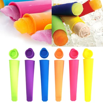

Creative DIY Ice Cream Ice Mold Silicone Mold Silicone Handheld Popsicle Mold Tray Moldes De Silicon Para Helados Drop Shipping