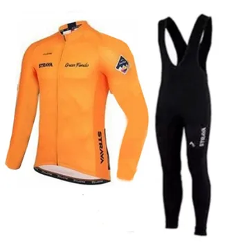 

2019 STRAVA Men's Cycling Jersey, Long Sleeve Set, MTB Bike Wear, Jersey, Men's Bike Wear, Bike Wear