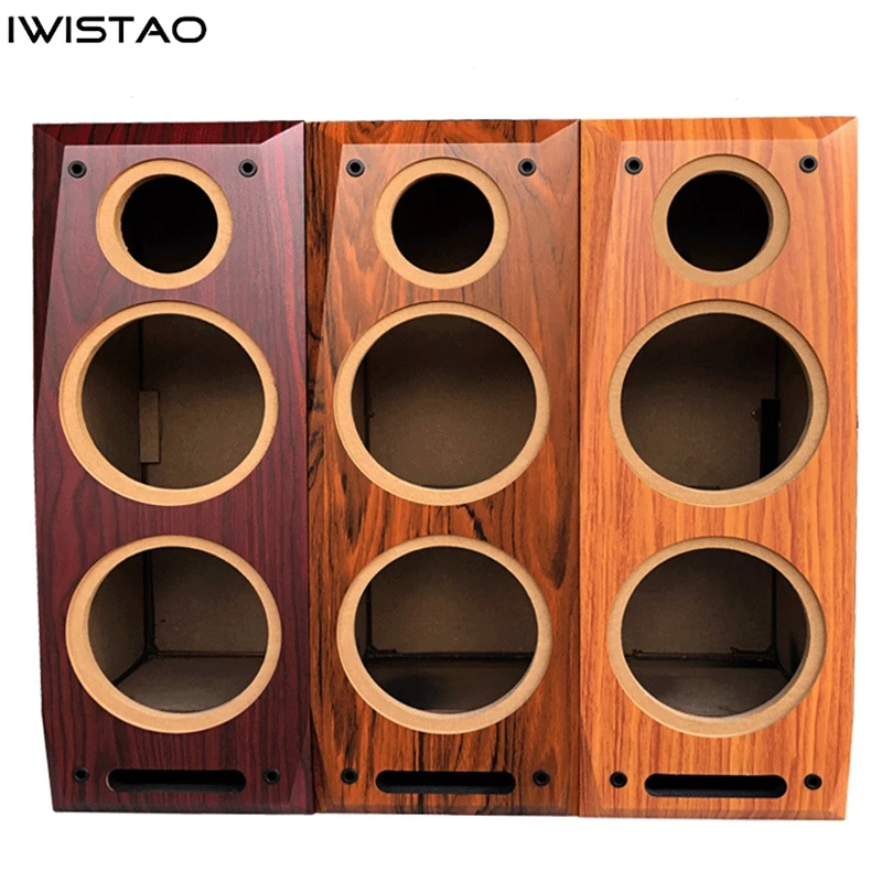 IWISTAO 3 Way Speaker Empty Cabinet Passive