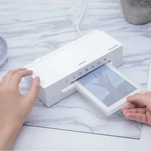 Pasting Machine A6 Small Photo  Document Moisture And Waterproof Hot Mounting & Cold Mounting Glue Lost Mini Simple Laminator