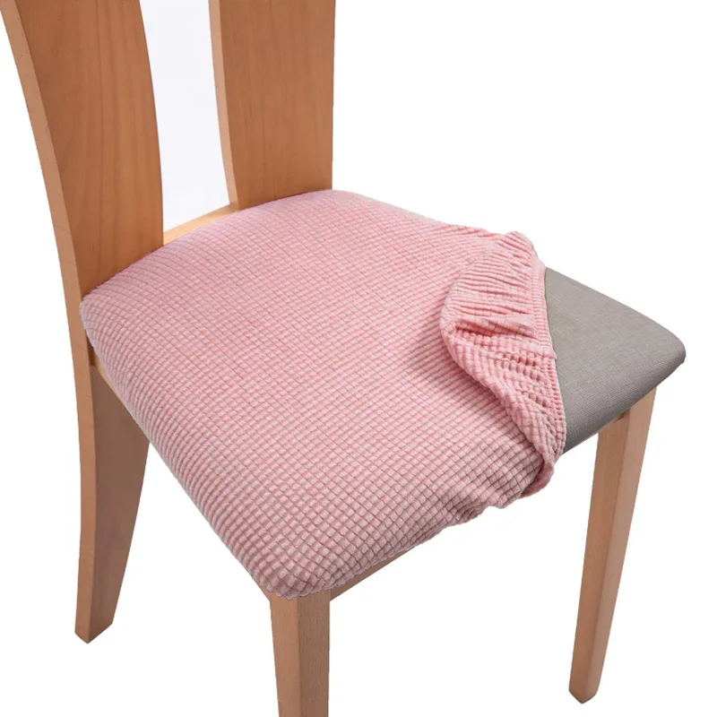 Spandex Jacquard Chair Cushion Cover 114 Chair And Sofa Covers
