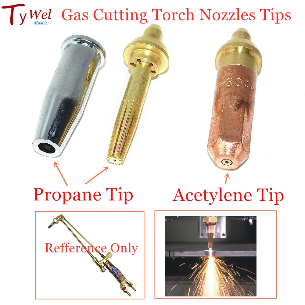 

5pcs Gas Cutting Torch Nozzles G07-30 G01-30 Oxygen Propane Acetylene LPG Nature Gas Tips for 10-100mm Metal Cutter