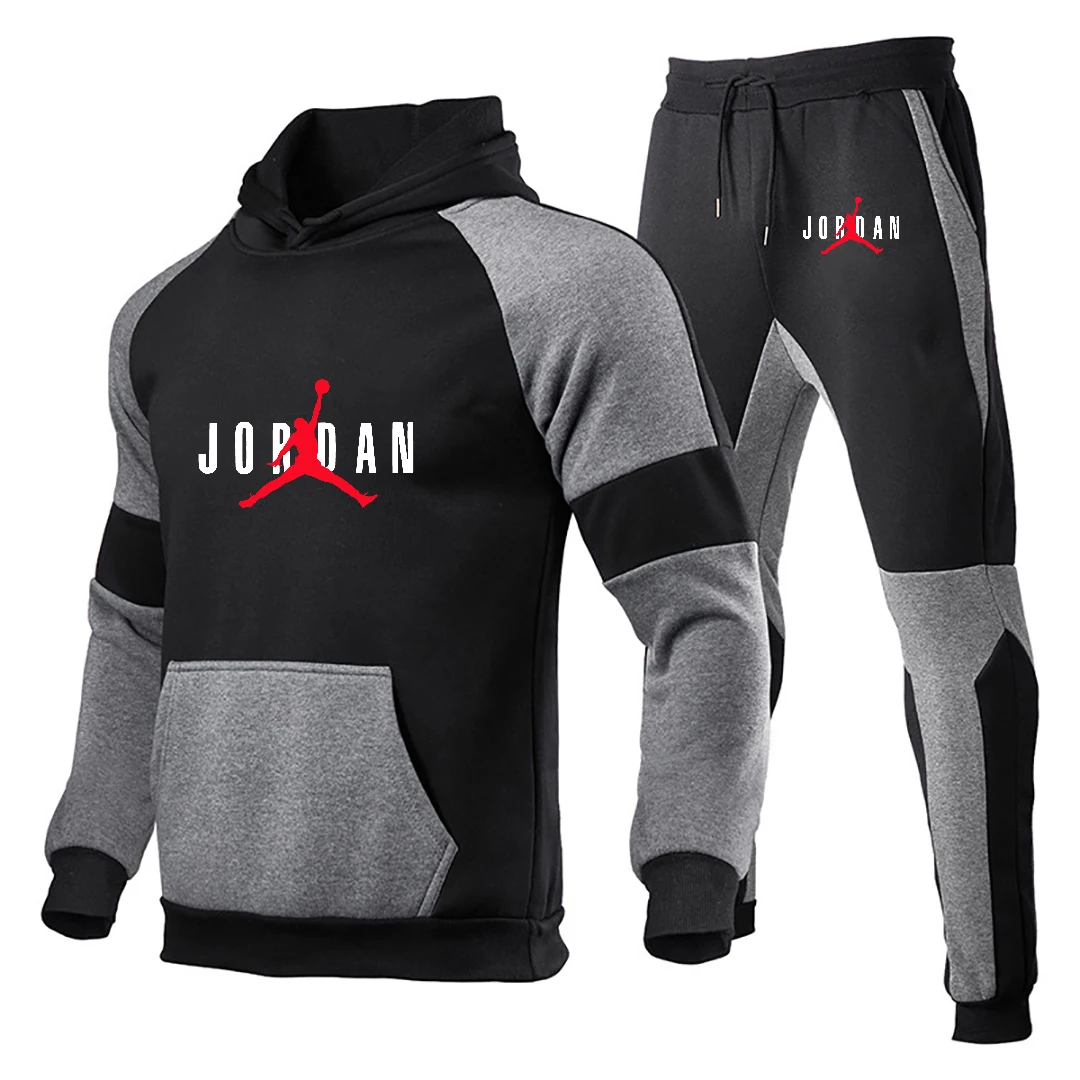 Спортивная одежда для тренировок комплект одежды Повседневный пуловер свитер и