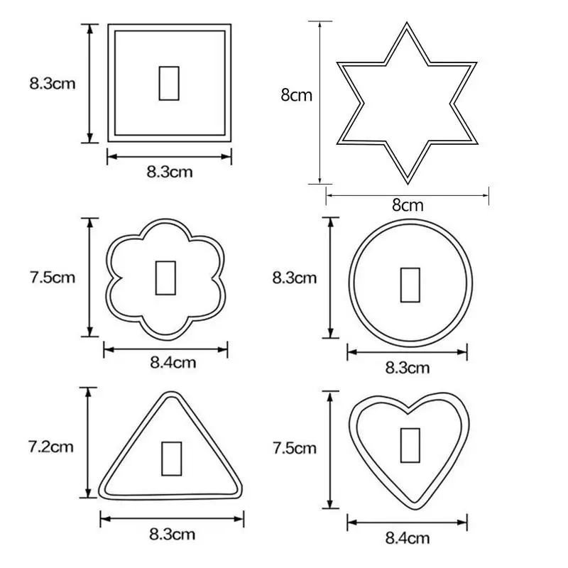 1Pcs Steel Baking Dish DIY Bakeware Tools Cupcake Mold Mousse Ring  Cheese Tools Salad Cake dessert Mould
