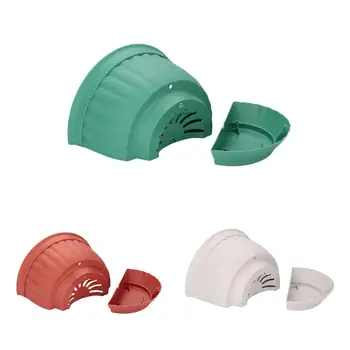 

Half Round Hanging Plant 1.4L Plastic Plastic Flowerpot Decoration Hanging Planters for Indoor Plants Office