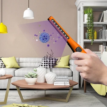 

Household Portable UV Sterilizer Lamp Battery Charging UVC Germicidal Light Handheld Ultraviolet Disinfection Lamp UV Light
