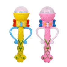 Bâton de Projection magique lumineux pour enfants, bâton de Projection magique, lumière d'étoile, arc de Microphone, cadeau pour enfants