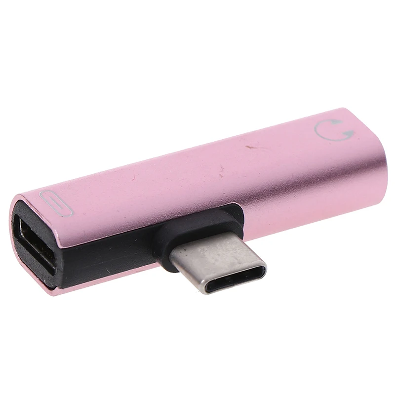 2 в 1 usb type C 3,5 мм разъем аудио адаптер для наушников для Xiaomi Mi 9 samsung galaxy s10 s10+ USB C адаптер для зарядки