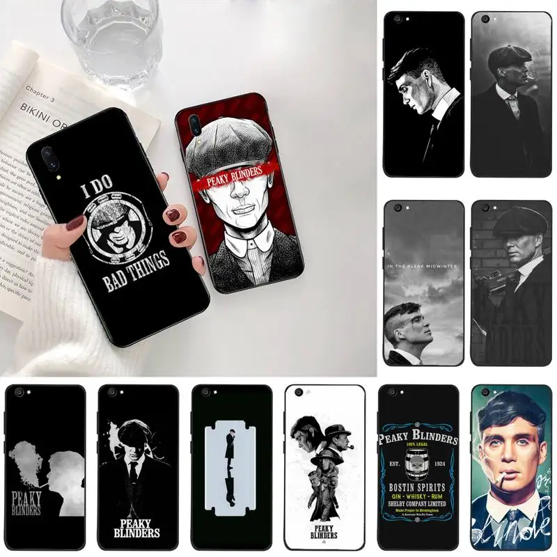 

HPCHCJHM Peaky Blinders Cross Logo DIY Printing Phone Case cover Shell For Vivo Y91c Y17 Y51 Y67 Y55 Y93 Y81S Y19 V17 vivos5
