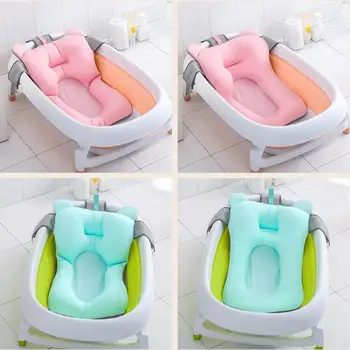 

Newborn Baby Shower Soft Bathtub Mat Environmental Protection and Durability Infant Security Bath Tub Pad Seat Support